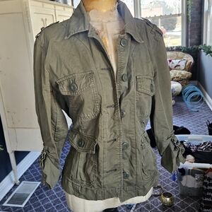 Lucky Brand Olive Utility Jacket